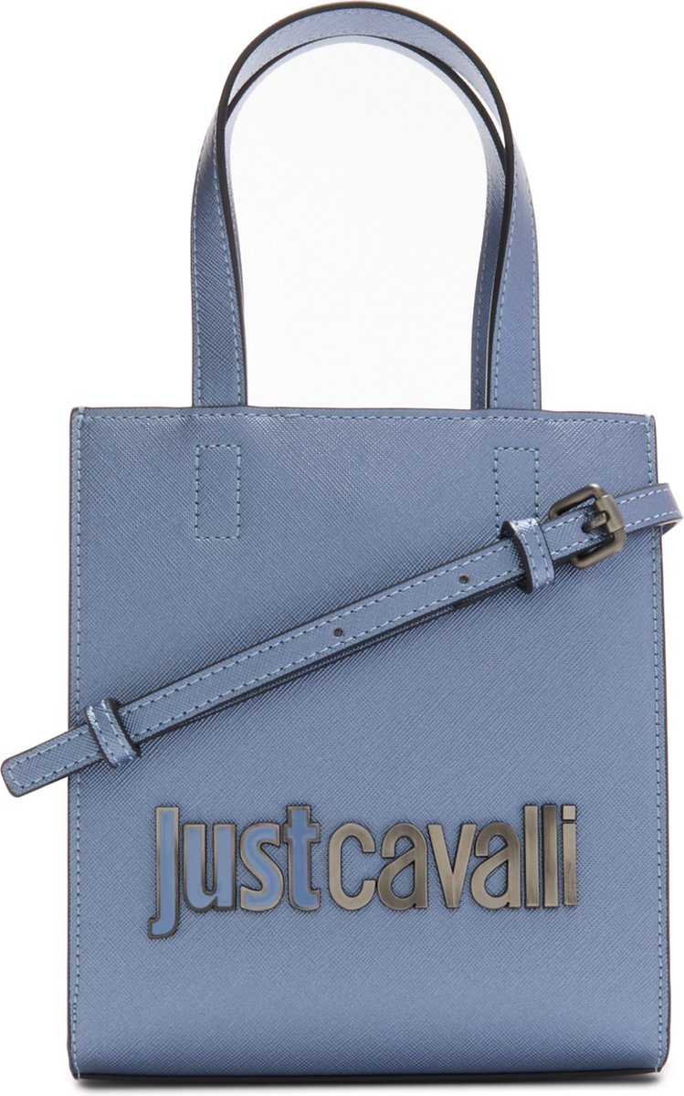 Just Cavalli Metal Dames Crossbody tas/Handtas Kunstleer - Blauw