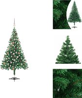 vidaXL Kunstkerstboom - Premium - Kerstboom - 180 cm - Met 564 takken - Decoratieve kerstboom