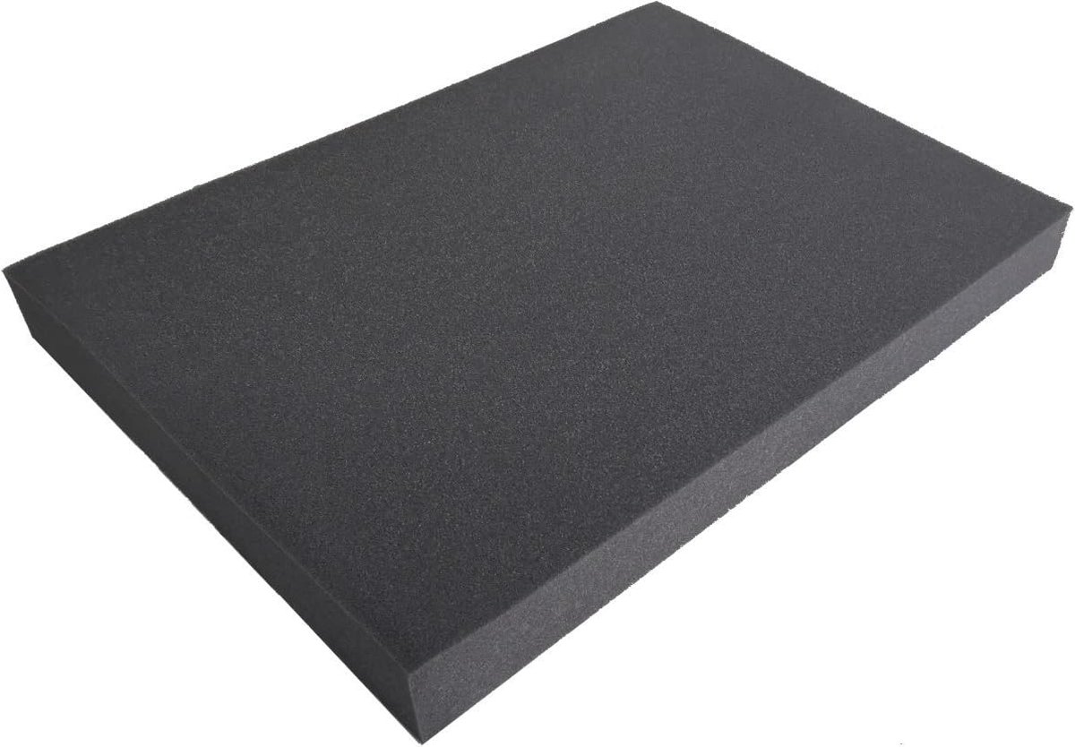 Goedkoopste Schuimstofmat, zitkussen, schuimkussen, stoelbekleding, multifunctioneel, 50 x 35 x 4,5 cm, gemaakt in Duitsland (aantal 1