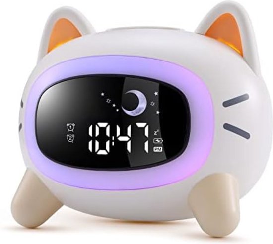 Mika de Muis - Slaaptrainer - Wake up light kinderen - Nachtlampje - Kinderklok