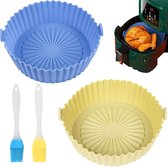 Set de 2 moules de cuisson chauds en silicone, inserts chauds, accessoires chauds, réutilisables, pour four, moule à gâteau au micro-ondes, cuiseur vapeur, etc.