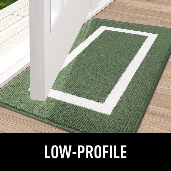 Deurmat, vuilvangmat, deurmat, outdoor, voetveger, antislip voetmat, vuilvangmat voor binnen en buiten, jumbo beige, 40 x 80 cm