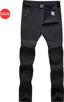 Livano Skibroek - Skipak - Snowboard Broek - Winterbroek - Sneeuwbroek - Heren - Dames - Unisex - Wintersport - Zwart XXXL