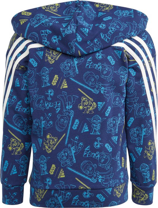 adidas Sportswear adidas x Star Wars™ Young Jedi Trainingsjack - Kinderen - Blauw- 116