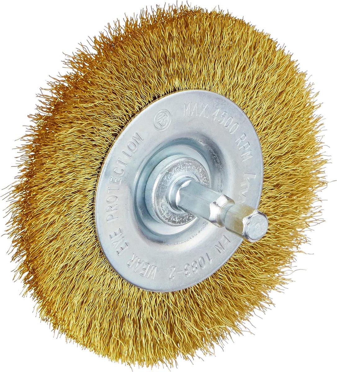 Staaldraadborstel (haakse slijper) voor metaal, beton, 115mm Dikte13mm
