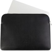 Baltan Leren Laptophoes - Met Rits - Tot 14 inch - Zwart