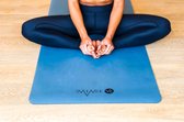 REVIVE eco / duurzame Yogamat "EARTH" - exercise / fitness mat - kleur lavender - 183 x 68 cm, 5 mm dikte, van natuur rubber