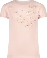 T-shirt Filles fleurs de luxe - Nommy - Rose baroque