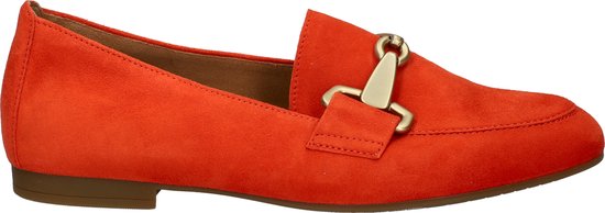 Gabor Instappers oranje Suede - Dames - Maat 37