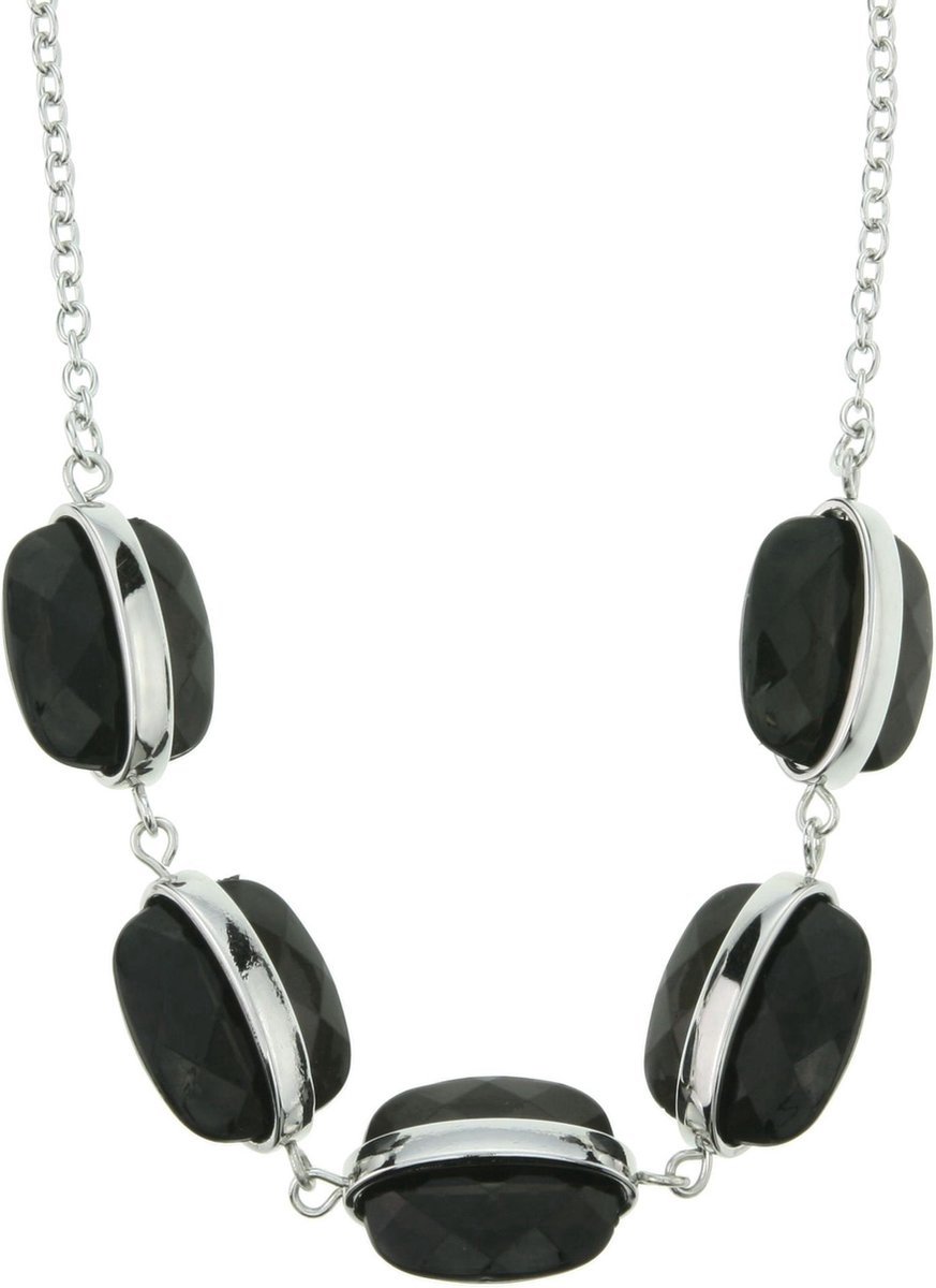 Behave Korte ketting met stenen