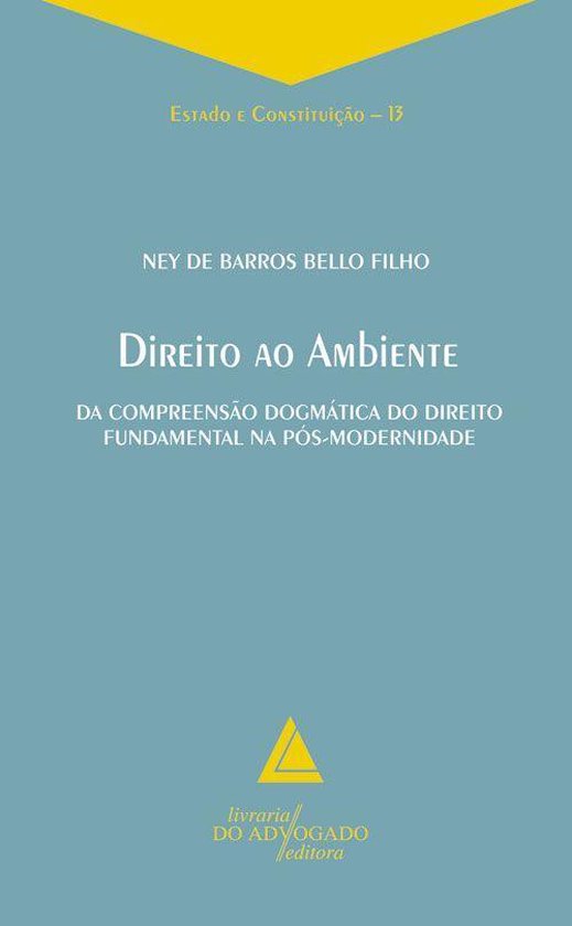 Estado e Constituição 13 - Direito Ao Ambiente Da Compreen ... - cover