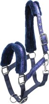 725 HB Glamour halsters - Navy - Pony