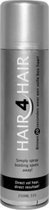 Hair4Hair, Volume Colorspray Hair fibers, camouflerende haarvezels in een spuitbus, Grijs, 250 ml