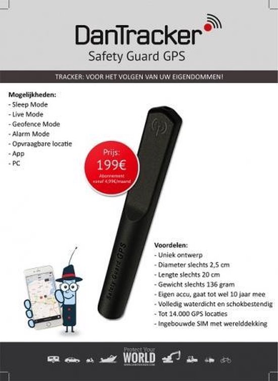 DanTracker Safety Guard GPS | bol.com