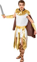 dressforfun - Herenkostuum machtige gladiator S  - verkleedkleding kostuum halloween verkleden feestkleding carnavalskleding carnaval feestkledij partykleding - 300354