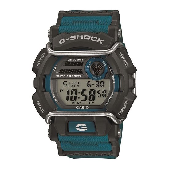 Casio G-Shock GD-400-2ER - Horloge - 50 mm - Kunststof - Blauw | bol.com