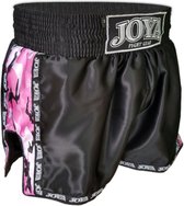 Joya Sportbroek - Maat S  - Unisex - zwart/roze/wit