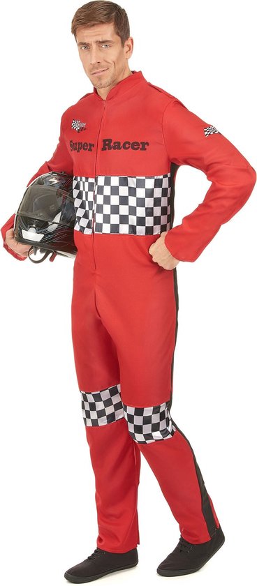 LUCIDA - Auto coureur kostuum voor mannen - M | bol.com
