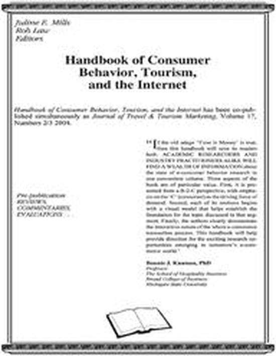 Handbook of Consumer Behavior, Tourism, and the Internet - cover