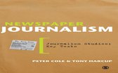 Journalism Studies: Key Texts - Newspaper Journalism