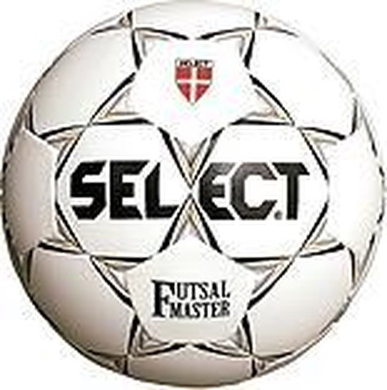 Select Futsal Master - Voetbal - 4 - Wit / Zilver | bol.com