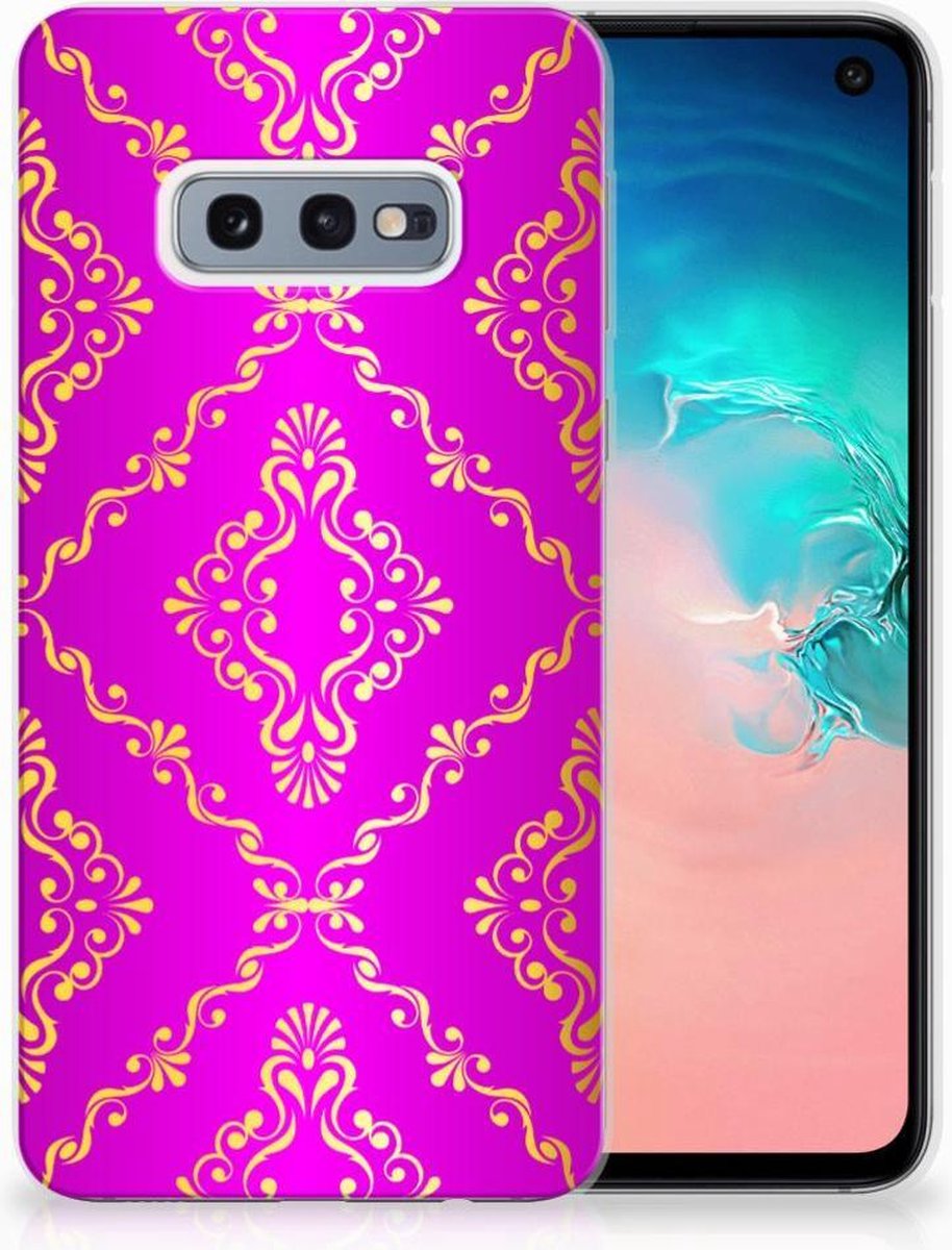 Siliconen Hoesje Samsung Galaxy S10e Barok Roze