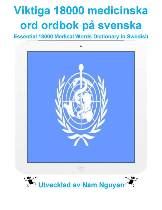 Viktiga 18000 medicinska ord ordbok på svenska - cover