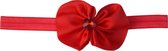 Jessidress Hoofdband Baby Haarband met haarbloemen - Rood