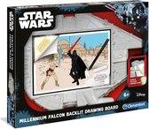 Star Wars Millennium Falcon tekenbord met licht