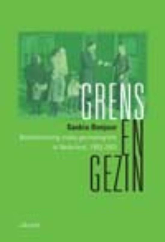 Cover van het boek 'Grens en gezin' van Saskia Bonjour