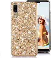 Coque Samsung Galaxy A7 2018 Glitter Backcover Or
