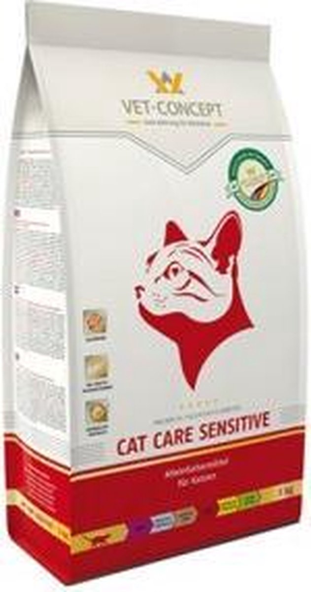 Vet-concept Vet-Concept Cat Care Sensitive 10 kg