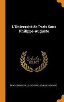 L'Universit de Paris Sous Philippe-Auguste
