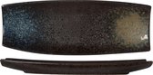 Cosy & Trendy Black Yoru Schaal - Rechthoekig - 33 cm x 12 cm x 3 cm