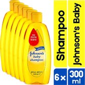 Johnson's baby shampoo | 6 x 300ml | Voordeelverpakking babyshampoo