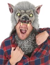 PARTYTIME - Latex weerwolf masker voor volwassenen