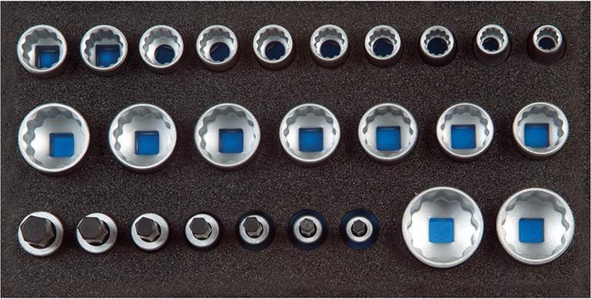 Gedore 2308916 Dopsleutelinzetset 1/2 (12.5 mm) 26-delig