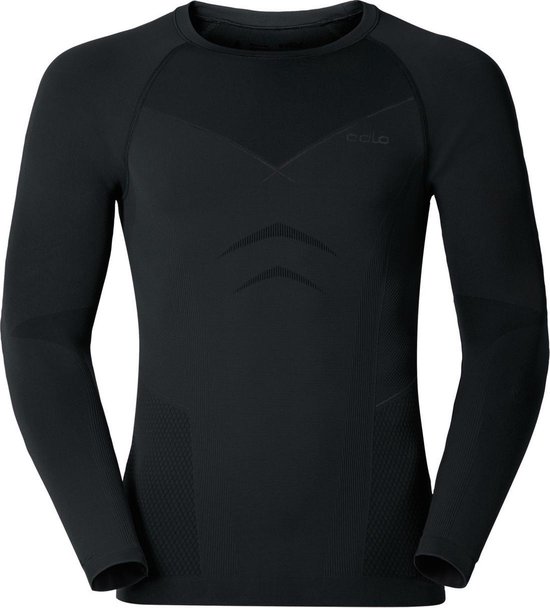 Odlo Evolution Warm - Chemise de sport - Homme - Noir - Taille XL