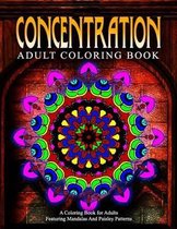 CONCENTRATION ADULT COLORING BOOKS - Vol.12