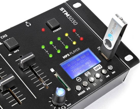 Complete Bluetooth DJ geluidsinstallatie 500W - MAX