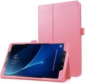Tablet2you - Samsung Galaxy Tab A 2018 - book case - flip case - hoes - rose