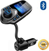 Bluetooth FM Transmitter voor in de auto – Handsfree bellen carkit met AUX / SD kaart / USB - Ingangen - Bluetooth Handsfree Carkits / adapter / auto bluetooth / LCD Display - T10 FM Transmitter