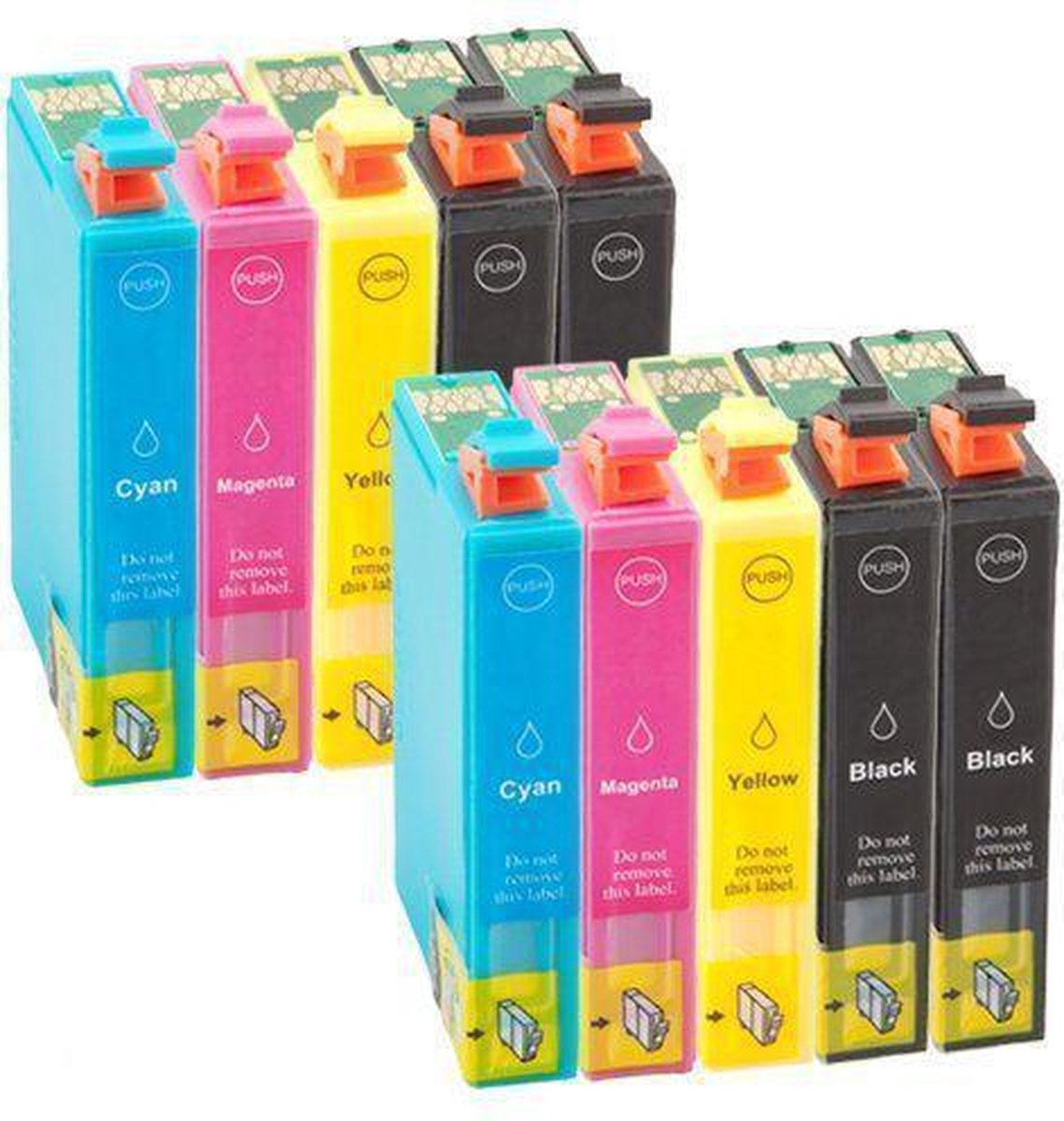 E-T1636 4 Sets 4 Extra Black Compatible 16XL Ink Cartridges (non-OEM - Foto 7