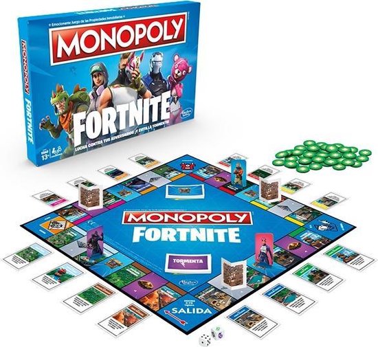 Thumbnail van een extra afbeelding van het spel Fortnite Monopoly Hasbro