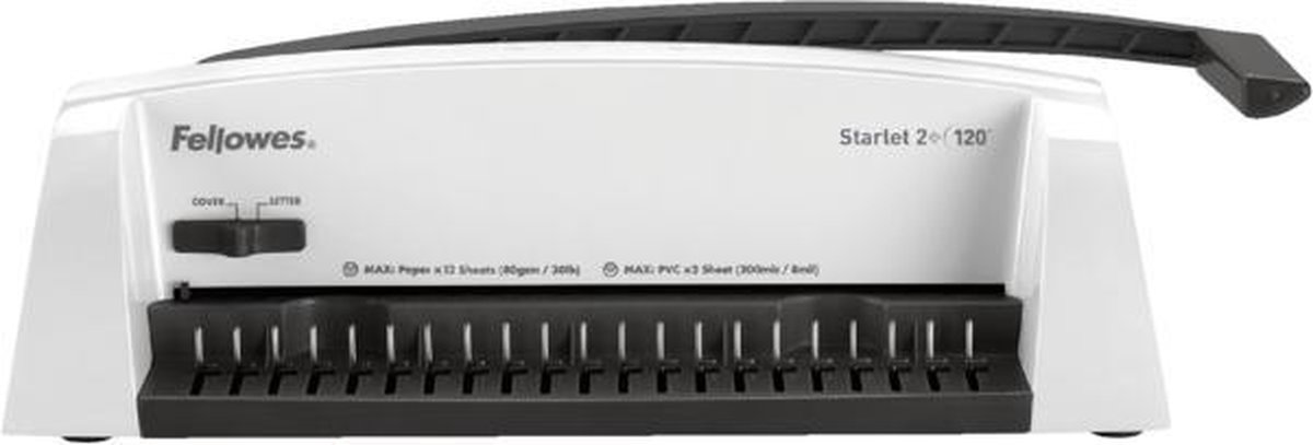 Fellowes Inbindmachine Starlet 2+ - Plastic Bindruggen thumbnail 4