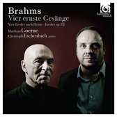 Matthias Goerne - Vier Ernste Gesange (CD)