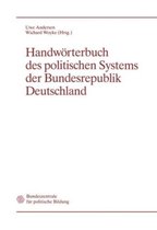 Handworterbuch Des Politischen Systems Der Bundesrepublik Deutschland