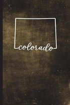 Colorado: 6  x 9  - 128 Pages