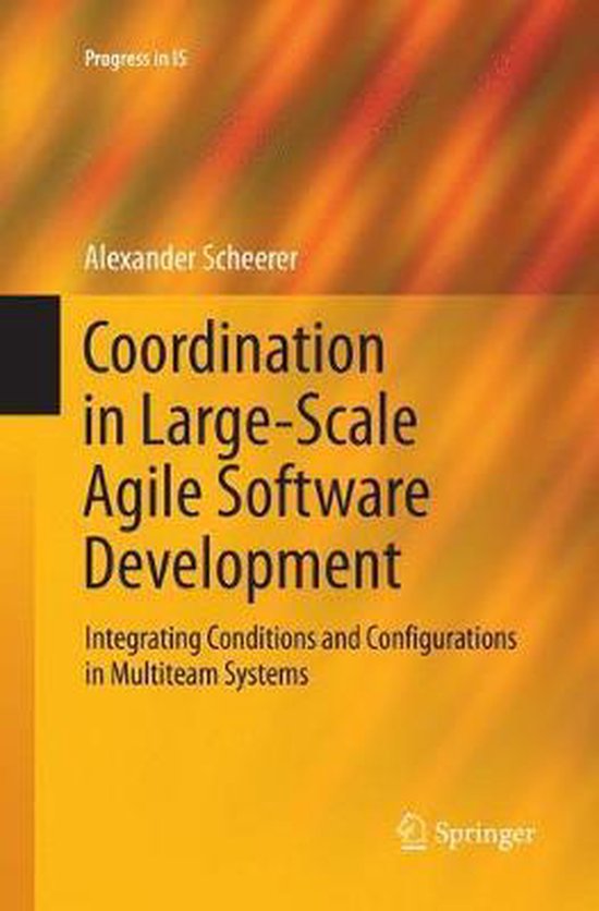 Progress in IS- Coordination in Large-Scale Agile Software D ... - cover