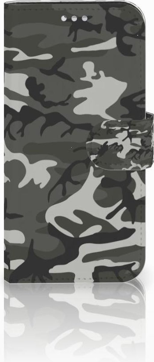 Boekhoesje voor Samsung Galaxy S7 Telefoon Hoesje Army Light